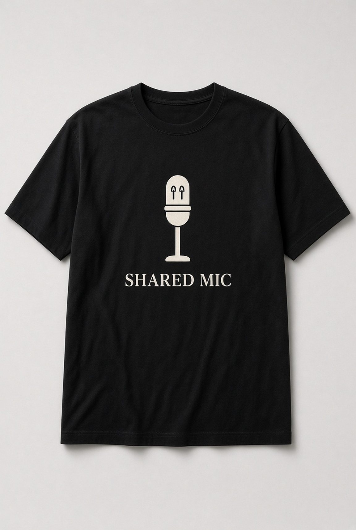 Shared Mic Retro Microphone Unisex T-Shirt
